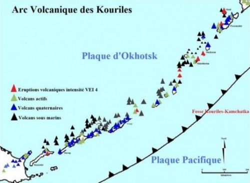 Sismotectonique de l’Arc volcanique Hokkaido-Kouriles-Kamchatka.